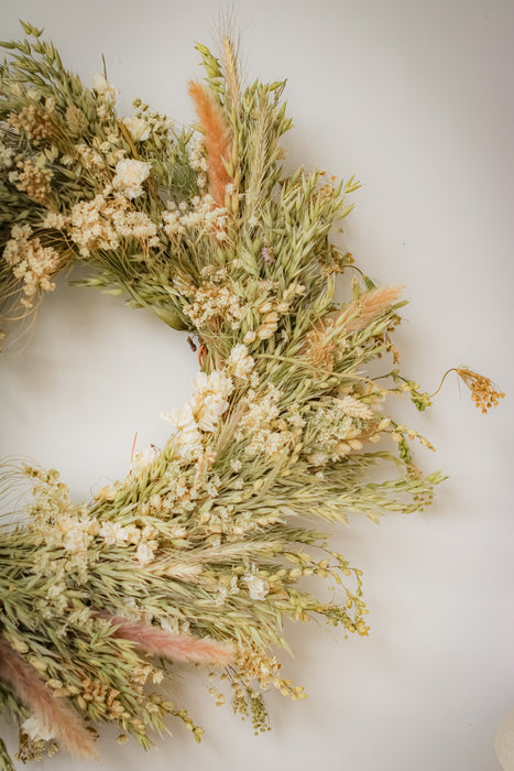 Merino - Everlasting dried wreath