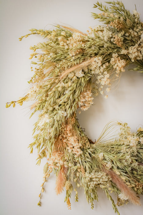 Merino - Everlasting dried wreath